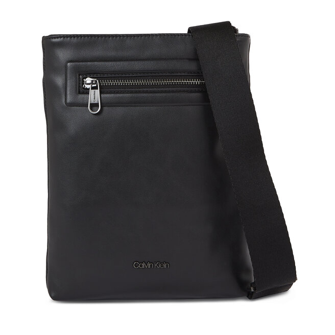 Saszetka Calvin Klein Ck Elevated Flatpack - Czarny