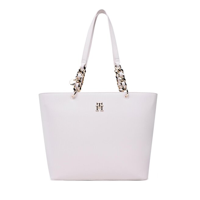 Geantă Tommy Hilfiger Th Chic Tote AW0AW14179 AA8 AA8 imagine noua gjx.ro