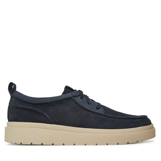 Półbuty Clarks Polden Moc - Granatowy