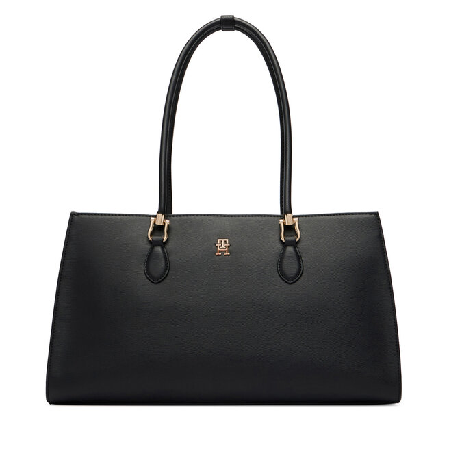 Torebka Tommy Hilfiger Th Grace Satchel AW0AW18750 Czarny -
