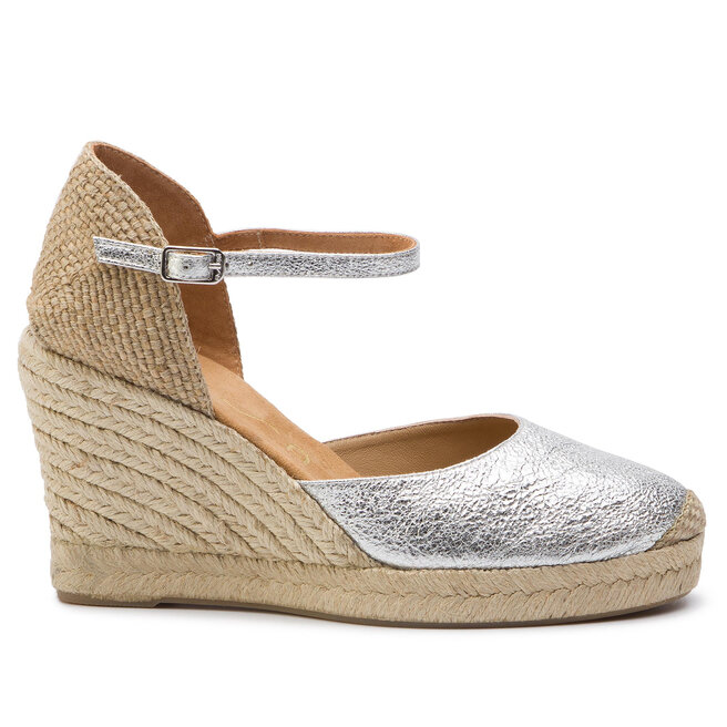 Unisa Espadrile Unisa Castilla 19 Se Silver/Selenium