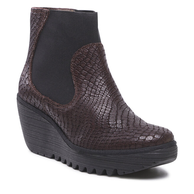 Botine Fly London Yadefly P501398001 Wine altele-Botine imagine noua