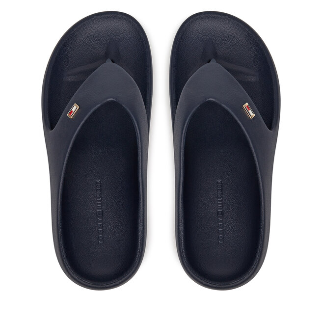 Japonki Tommy Hilfiger Th Comfort Beach Sandal - Granatowy