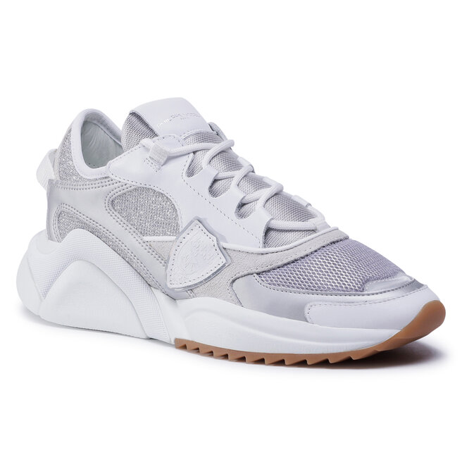 Sneakers Philippe Model Glitter EZLD GM01 Argent | eschuhe.de
