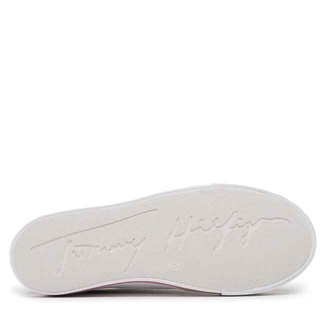 Tommy Hilfiger Plátěnky Tommy Hilfiger Low Cut Lace-Up Sneaker T3A9-32677-0890 S Black 999