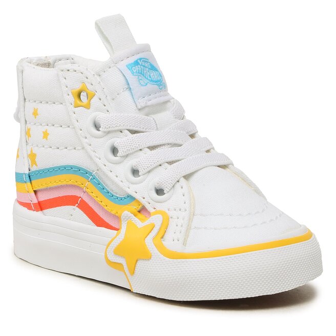 Vans rainbow online true white