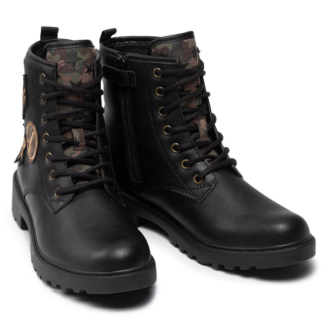 Geox Csizma Geox J Casey G. C J1620C 000BC C9999 S Black