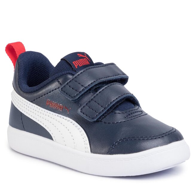 Sneakers Puma Courtflex V2 V Inf 371544 01 Peacoart/High Risk Red 01 | 
