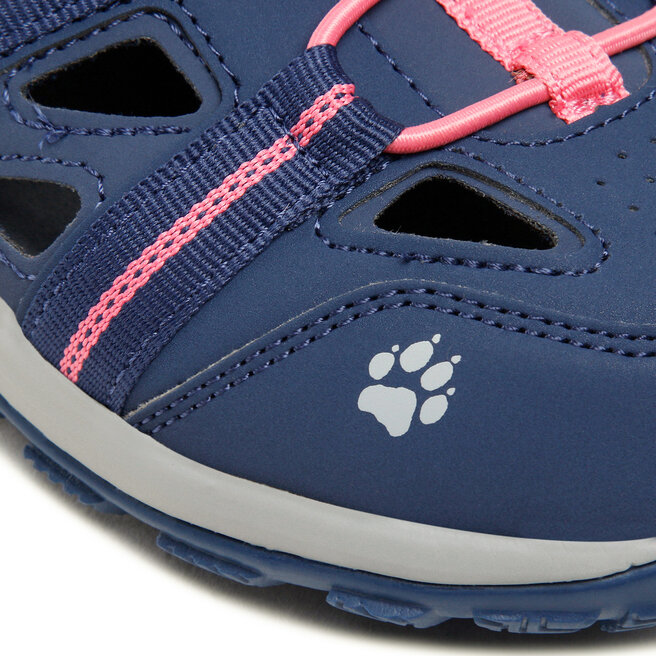 Jack Wolfskin Sandale Jack Wolfskin Sun Climber K 4050701 Blue/Coral