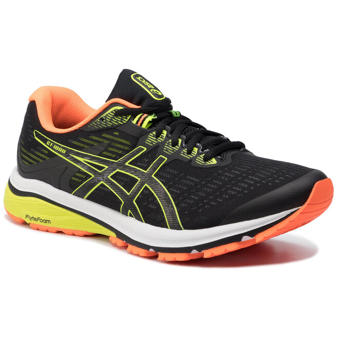 Boty Asics GT 1000 8 1011A540 Black Safety Yellow 003 eobuv.cz