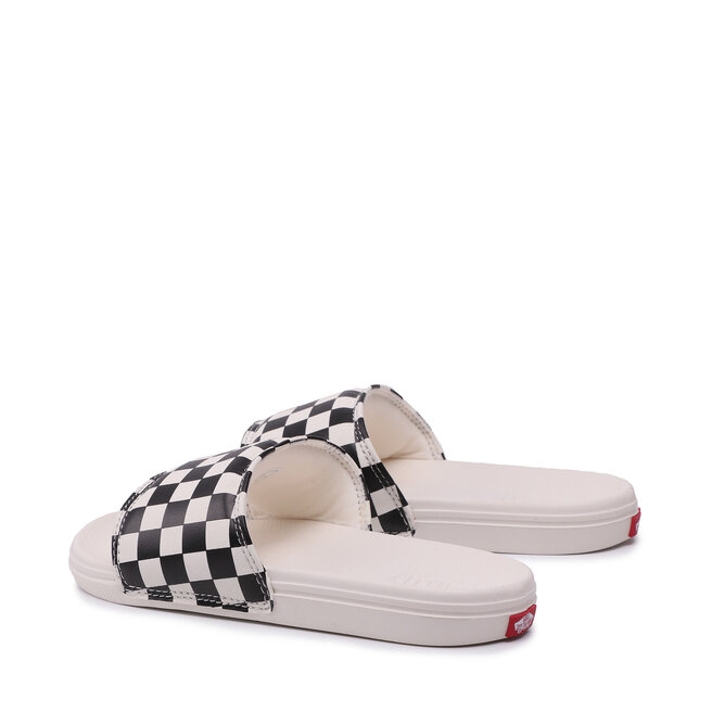 Vans Ciabatte Vans La Costa Slide-On VN0A5HFER6R (Checkerboard) Black/Mars