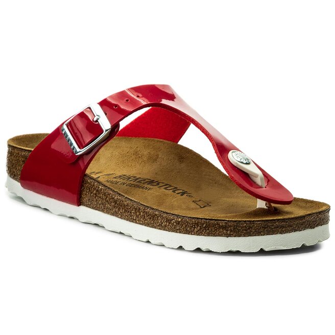 Gizeh red birkenstock on sale