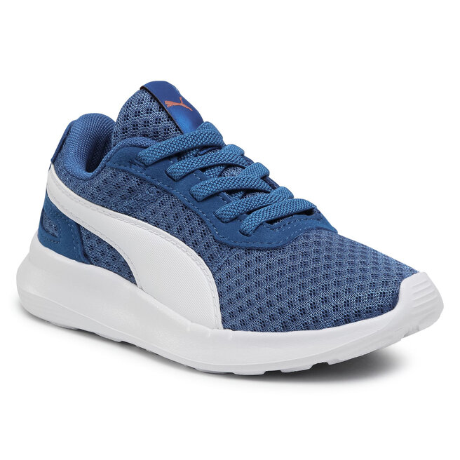 puma white teal green