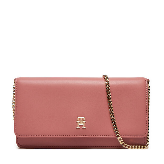 Torebka Tommy Hilfiger Th Refined Chain Crossover - Różowy