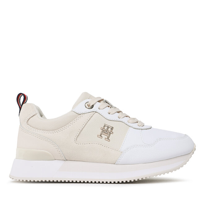 Tommy hilfiger sneaker beige clearance