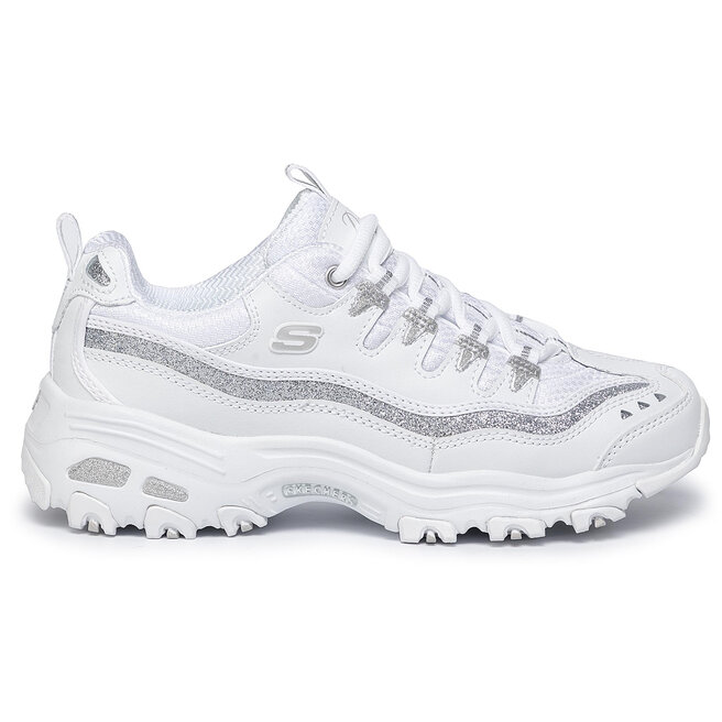 Peave acoso lanzador Sneakers Skechers D'lites Now&Then 11923/WSL White/Silver • Www.zapatos.es