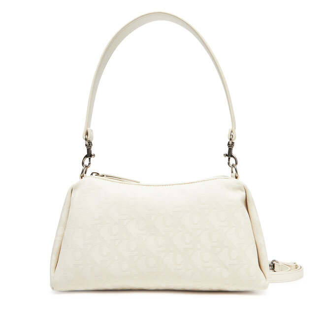 Torebka Calvin Klein Jeans Ckj Monogram Drop Sm Shoulder Ba - Beżowy
