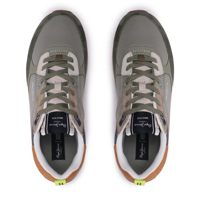 Pepe Jeans Sportcipő Pepe Jeans London Pro Vint PMS30938 Khaki Green 765