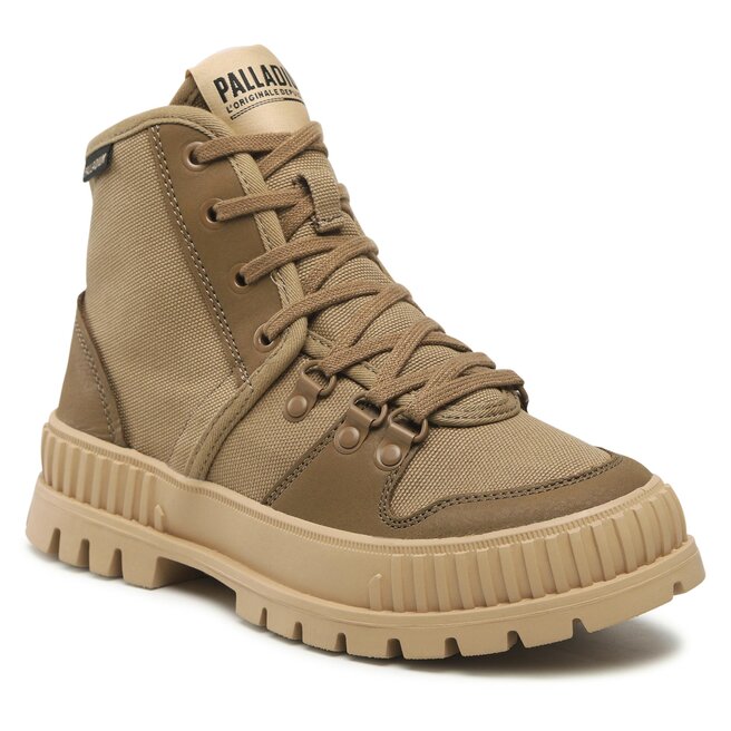 Palladium Schnürstiefeletten Palladium Pallashock Hiker 77968-307-M Olive