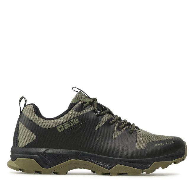 Big Star Shoes Παπούτσια πεζοπορίας Big Star Shoes KK174088 Χακί