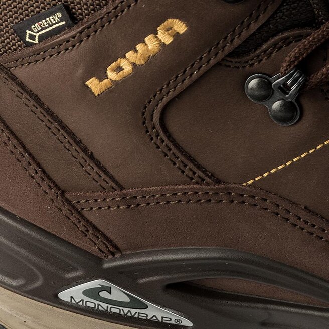 Lowa Trekingová obuv Lowa Toro II Gtx Mid GORE-TEX 310711 Espresso/Senf 4248