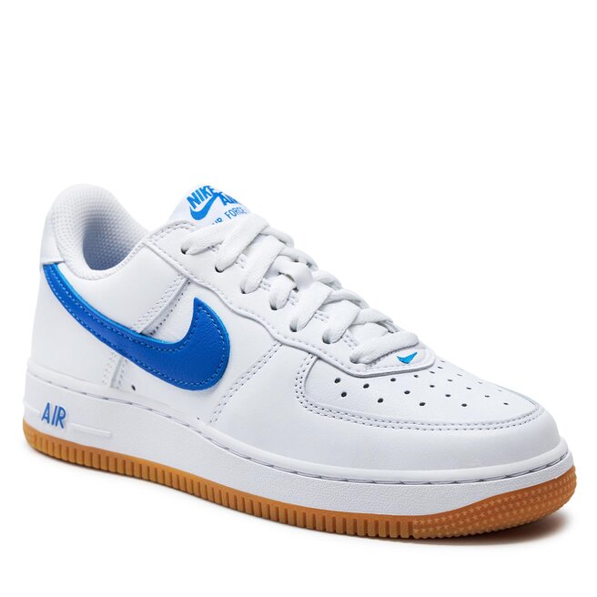 Buty Nike Air Force 1 Low Retro DJ3911 101 White Royal Blue Gum