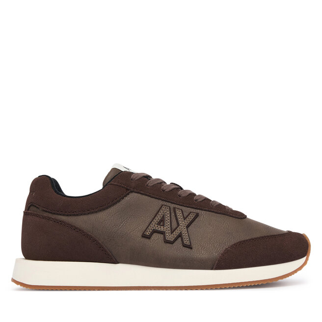 Sneakersy Armani Exchange XM003647 AF29460 U6125 Brązowy ciemny