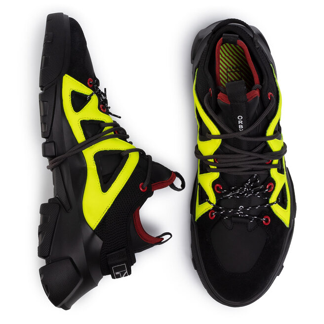 McQ Alexander Mcqueen Fall Winter 21/22 orbyt sneakers in black -  652434R2777|891000