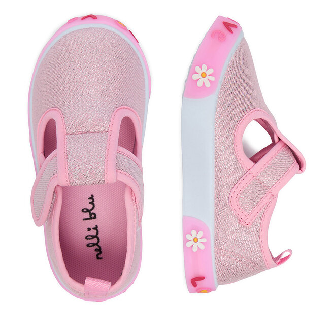 Kapcie Nelli Blu CF2500-3(DZ) Różowy - dziewczęce