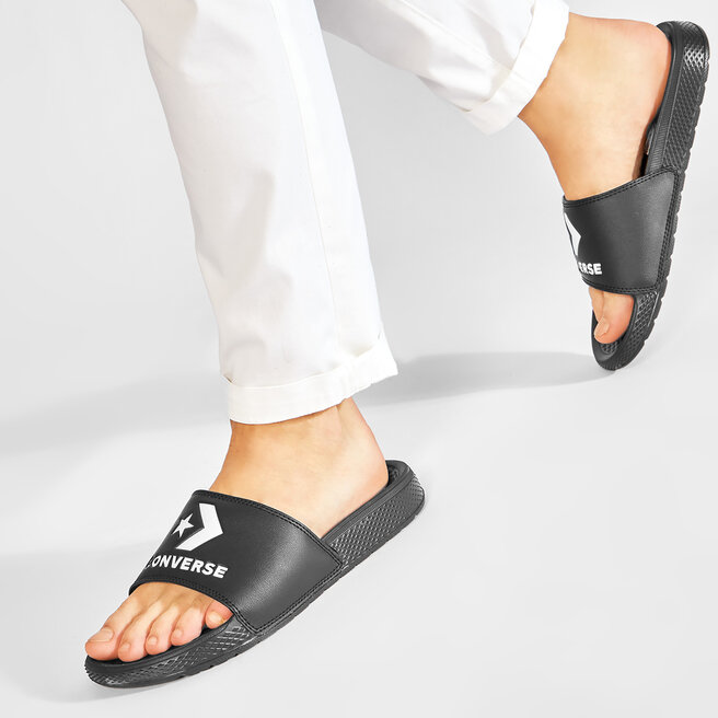 Converse Șlapi Converse All Star Slide Slip 171214C Black/White/Black