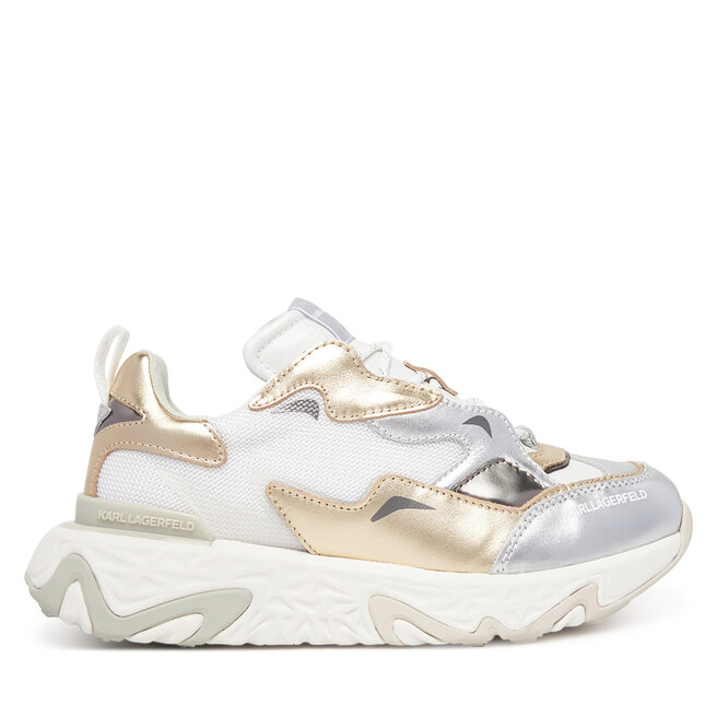 Sneakersy KARL LAGERFELD - Srebrny