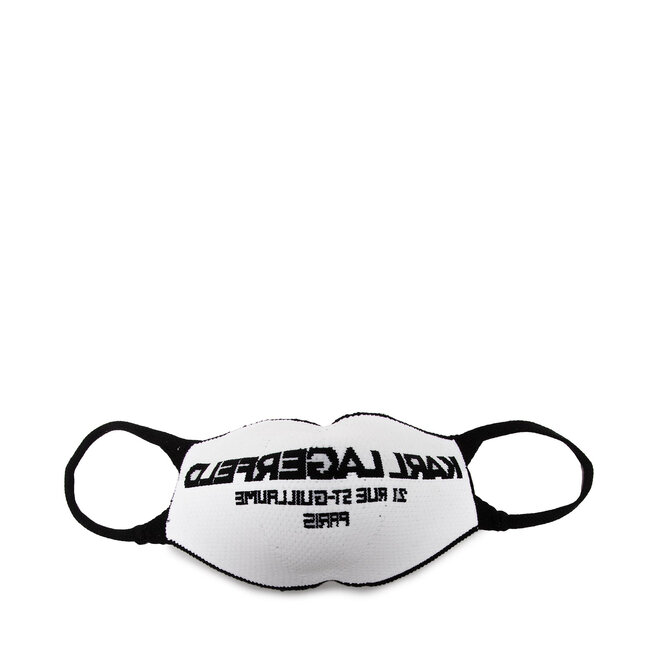 KARL LAGERFELD Текстилна маска KARL LAGERFELD 215W3913 Black A999