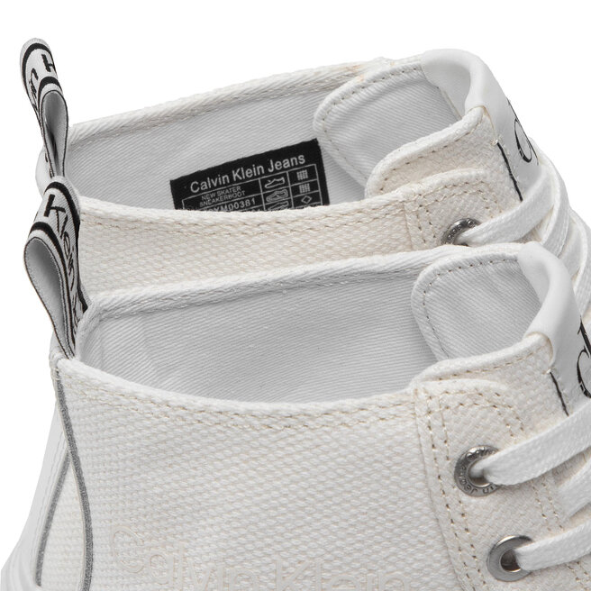Calvin Klein Jeans Zapatillas Calvin Klein Jeans New Skater Sneakerboot YM0YM00381 Bright White YAF
