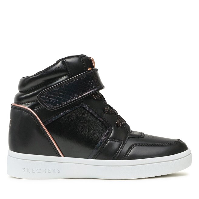 Sneakersy Skechers Hidden Star Hearts Shine - Czarny