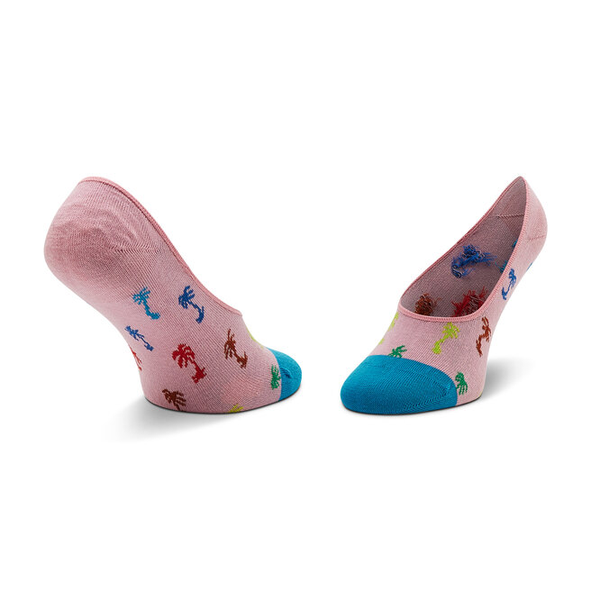 Happy Socks Set di 3 paia di pedulini da donna Happy Socks ICR18-3500 Multicolore