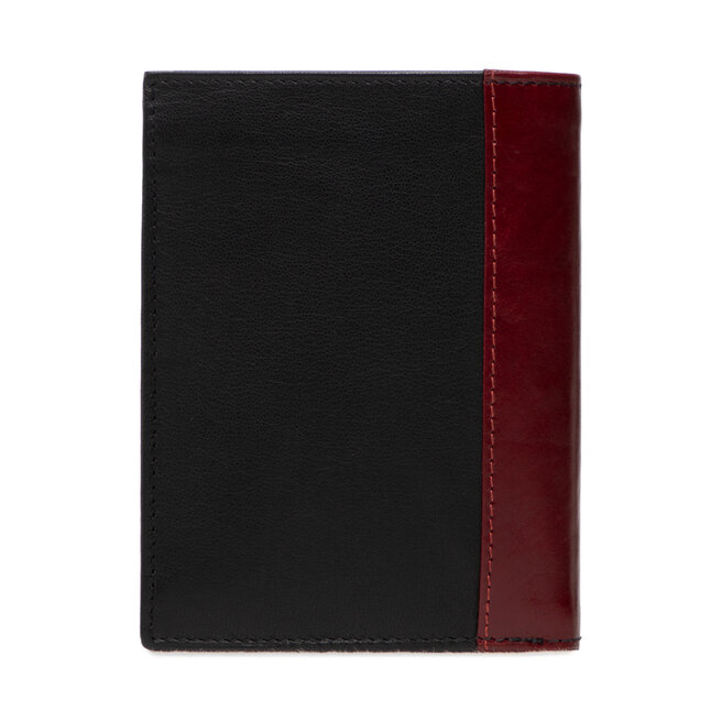 Pierre Cardin Portafoglio grande da uomo Pierre Cardin TILAK30 326 Nero/Rosso