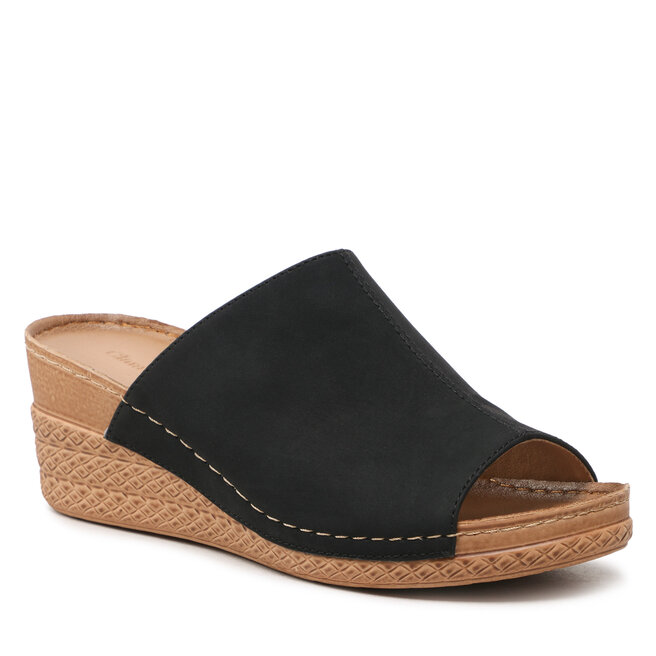 Klapki Clara Barson WS189-05 Czarny -