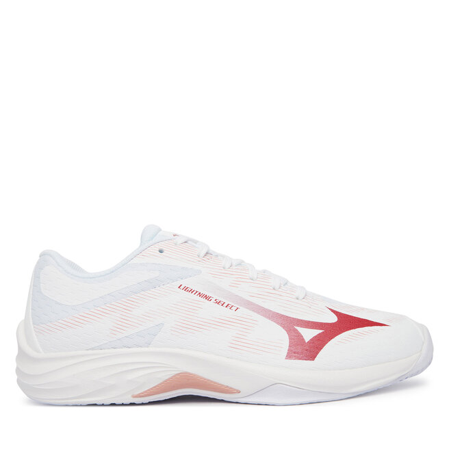 Buty halowe Mizuno Lightning Select V1GC2670 73 Biały - kobiece