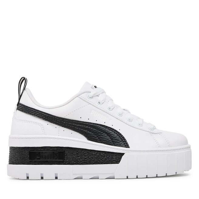 Puma Сникърси Puma Mayze Wedge Wns 386273 01 Puma White/Puma Black