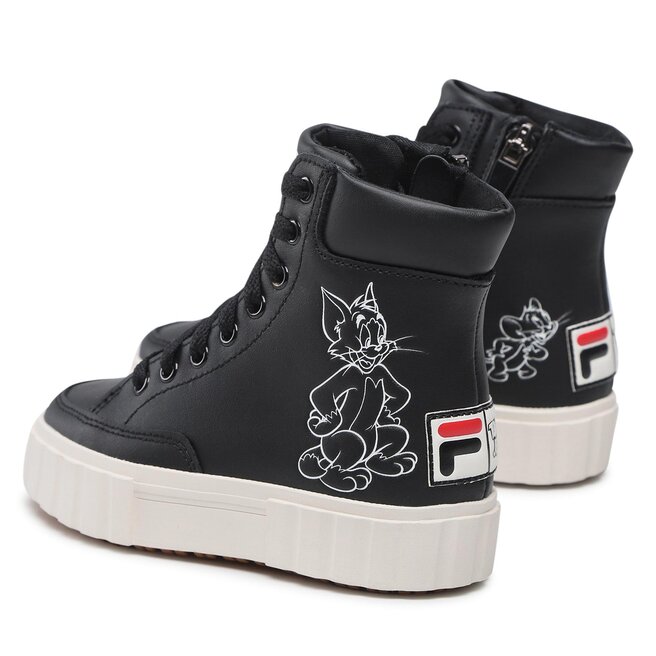 Zapatos fila negro sales zara