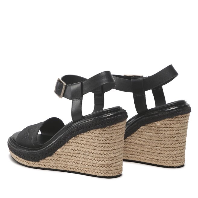 Calvin Klein Espadrilky Calvin Klein Wedge 70HH HW0HW01499 Ck Black BEH