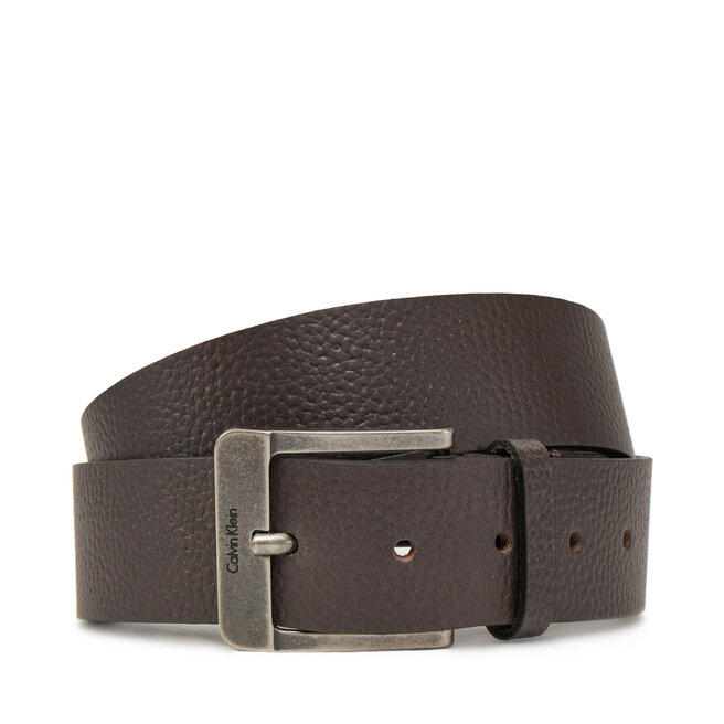 Pasek Męski Calvin Klein Jeans Nos Classic 40mm - Brązowy