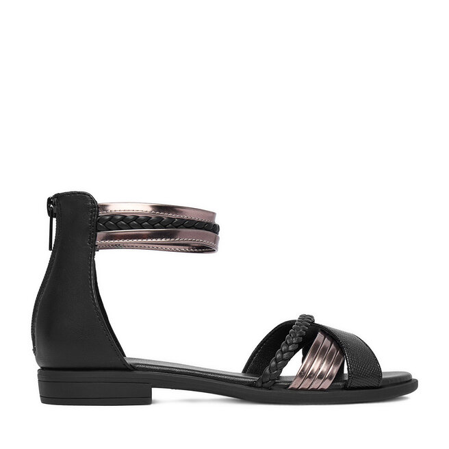 Sandały JENNY CEO-WS6112-05 Czarny - kobiece