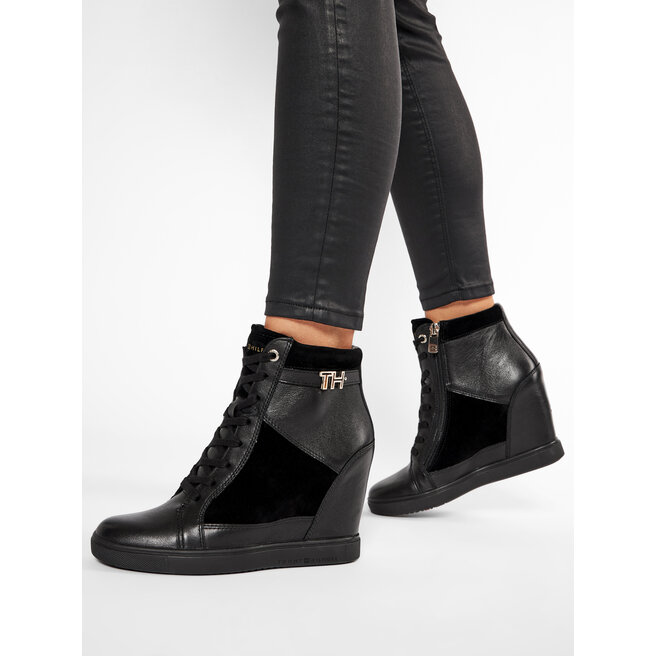 Hardware sneaker wedge fw0fw04303 black 990 hotsell