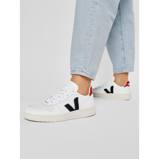 Veja V-10 - Zapatillas - extra white/nautico/pekin/blanco 