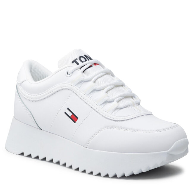 Tommy Jeans Αθλητικά Tommy Jeans High Cleated Sneaker EN0EN01865 White YBR