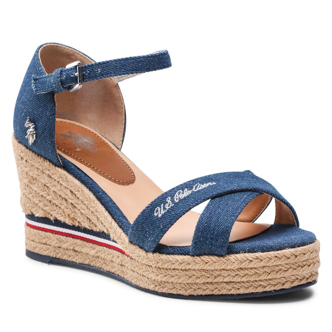 Espadrile U.S. Polo Assn. Alyssa002 ALYSSA002W/2C2 Blu004 Alyssa002 imagine noua