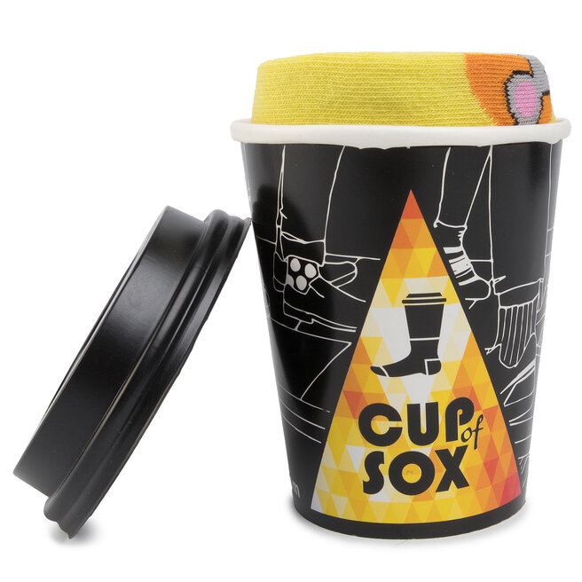 Cup of Sox Κάλτσες Ψηλές Unisex Cup of Sox SERpetki Κίτρινο