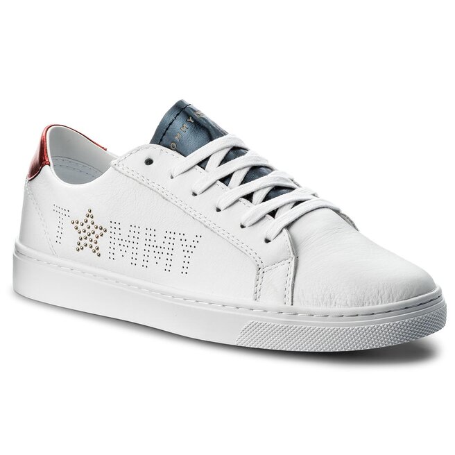 Sneakers Tommy Hilfiger Tommy Star Metallic Sneaker FW0FW02349 Rwb | chaussures.fr