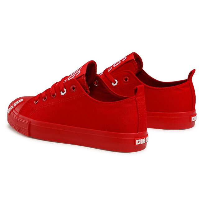 Big Star Shoes Plátenky Big Star Shoes HH274677 Red
